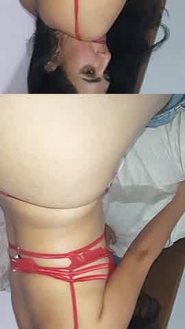 She Simply Put on Some Red Lingerie and I Did the Rest for Her