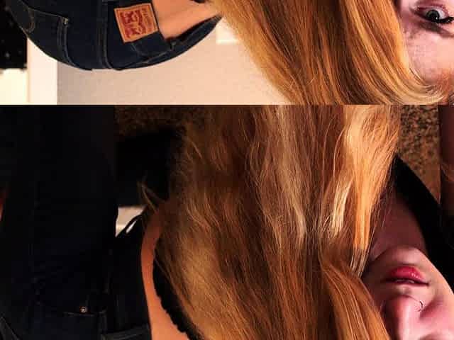 Busty Amateur Redhead Emo Babe Fucking POV