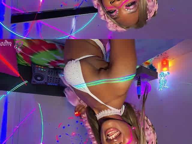Lana Gee Spins On Command Then Gags On Brian's Jock At The Rave!