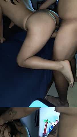Que rico me ponen en cuatro y me hacen un creampie