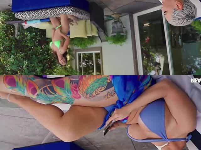 Horny Dykes Cherie Deville And Kaden Kole Have Fun W