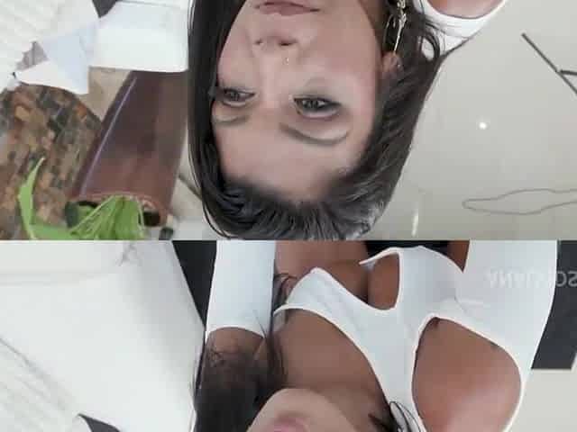 Curvy boobed latin babe black mother I'd like to fuck DPed hard