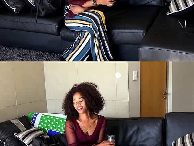 Curly and hot African teen deepthroated
