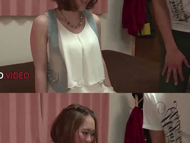 Japanese beauty takes control with sensual passion