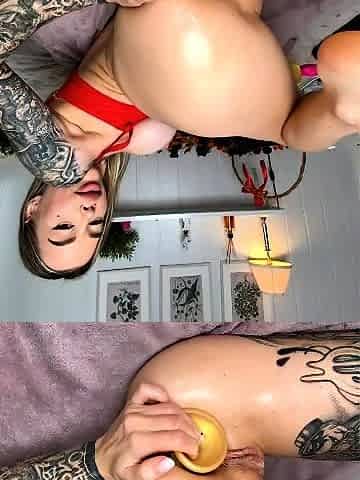 Amateur Webcam Anal Masturbation