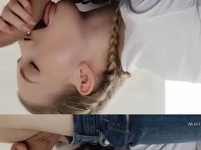 Jenny Wild - Hot Blonde Seduces Boyfriend For Sex