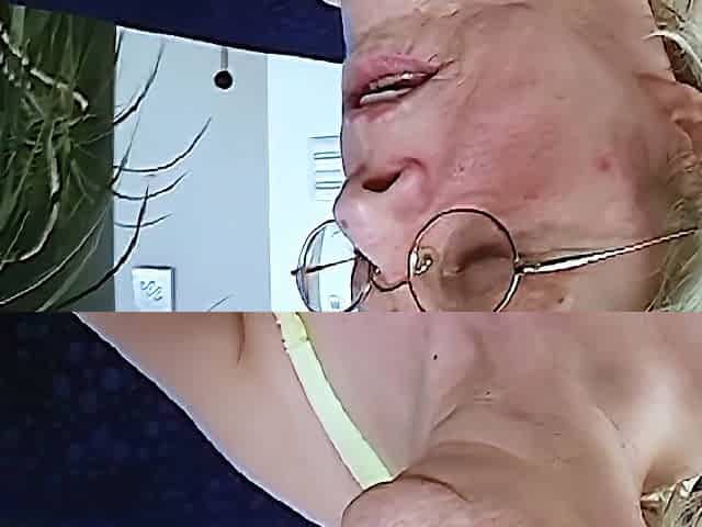 Blowjob And Cum With Granny Thea