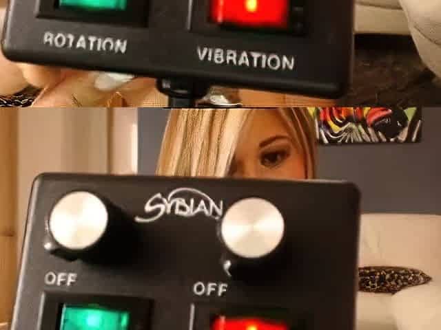 Blonde Amateur Has Sybian Orgasm on Webcam
