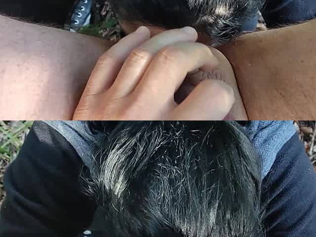 Dirty Ass Licking and Sucking, Outdoor Slut Rimjob