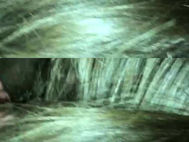 Bitch gives wam blowjob and handjob in pov scene