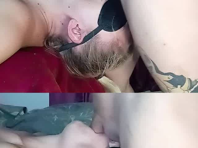 Sexy Amature Sweetheart Likes upside down Facial