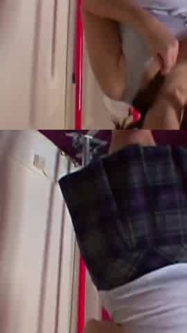 Sweet teen enjoys a big driller