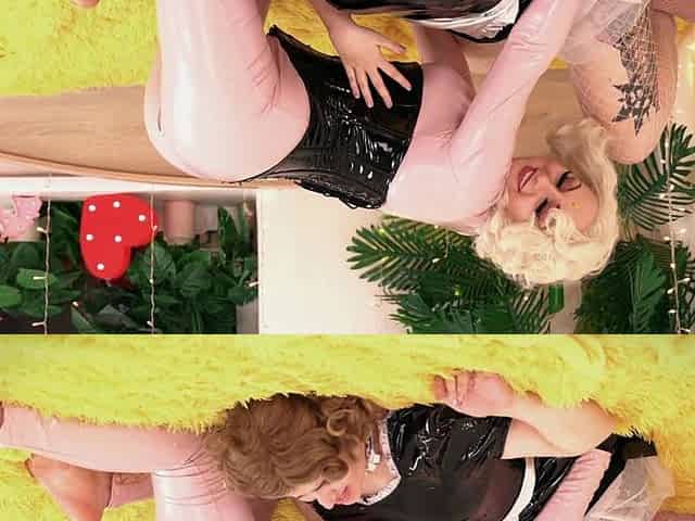Facesitting of Lesbians - Hot Doggy Fuck of Sexy Maid Girl - Fetish Porn Free Video - Arya Grander