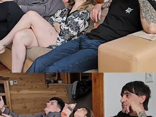tu amigo te invita a ver el partido y su mujer tambien quiere verlo con nosotros. FIT keilabassi