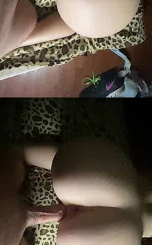 Discovered this old movie scene of my hot butt and twat getting screwed from behind