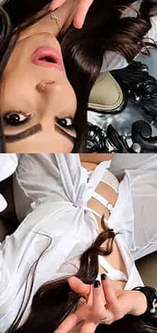 Amateur brunette ariana marie solo toying