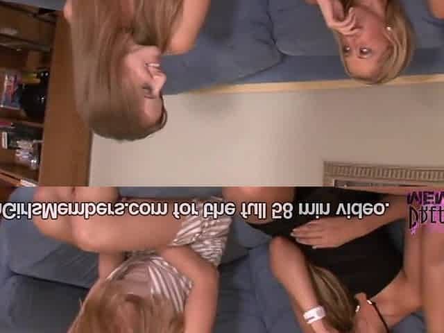 Four Angels Come Home With Us From A Club.....