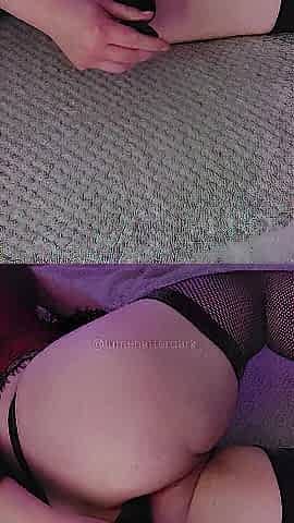 Femboy Lumen Stuffs Booty with Large Plug