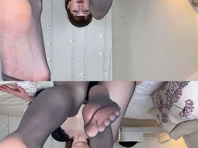 Milf school principal having a foot fetish in her office