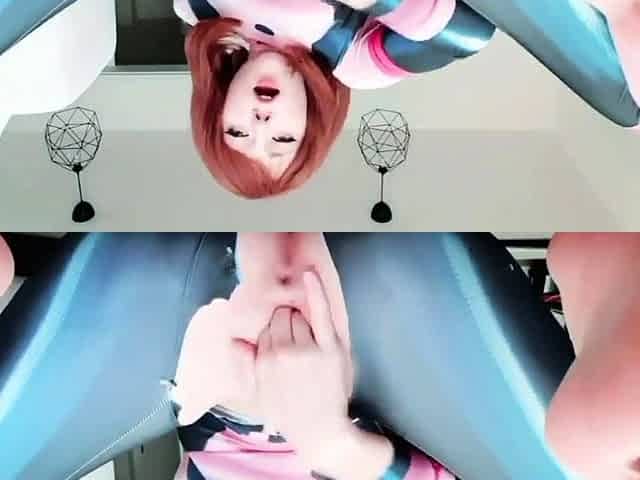 Amateur close up ass toying