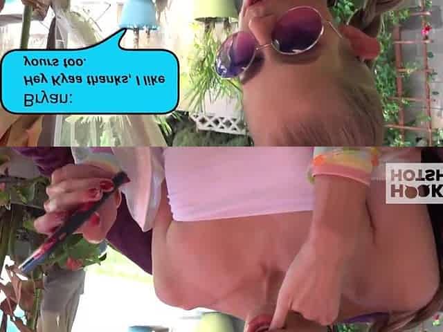 Curious Dick-Junkie Kyaa Likes To Get Booty Screwed By Bryan Gozzling