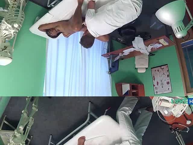 Ebony Babe Has Pussy Inspected
