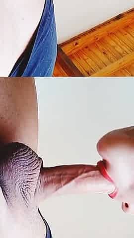 Deep throat good morning day, cum swallow!!!