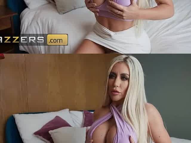 BRAZZERS - Concupiscent Carla Boom Goes All Out To Entice Danny D Whilst This guy Tries To Work From Home
