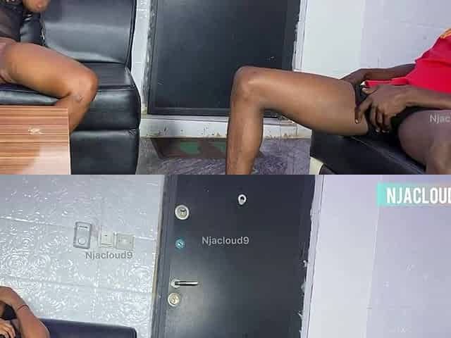 Juicy and slippery wet twat longing for his large ebony rod