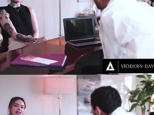 MODERN-DAY SINS - Fertility Doctor IMPREGNATES Despairing Client Vanessa Vega Himself!