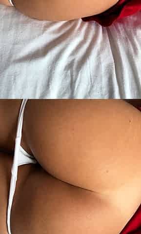 Natural busty brunette blowjob and banged in POV