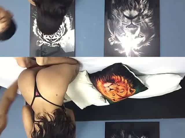 Latin Couple Have Passionate Sex