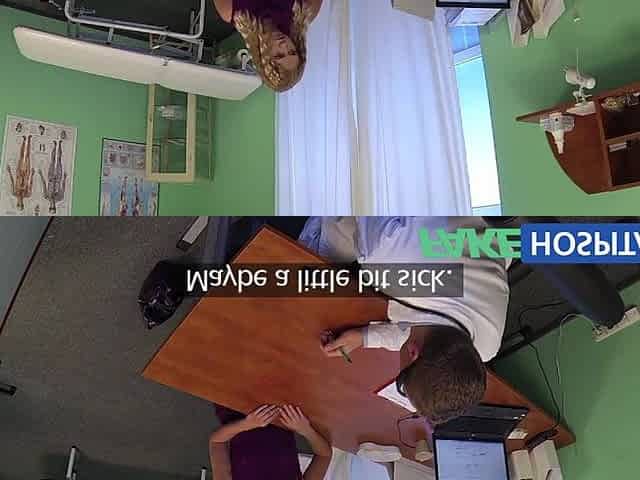 FakeHospital Cute blond teen with soft youthful natural body
