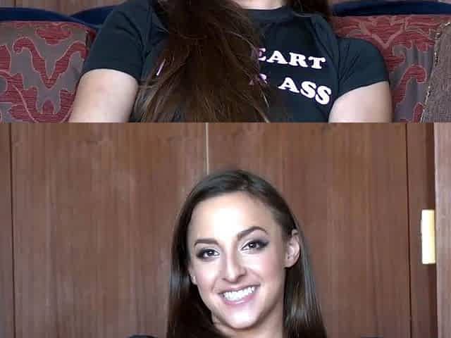 Amirah Adara Babe Gives Blowjob & Enjoys WoodmanCastingX