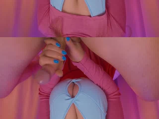 Pulsating Cum Between Huge Squeezed Tits - Lilykoti