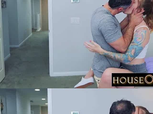 HOUSEOFYRE- Muscular Golden-haired Nympho loves to Bang Large Penis Stranger