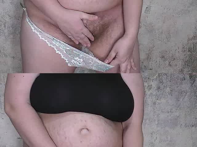 Preggy mother I'd like to fuck bring creampie in pants for her cuckold spouse
