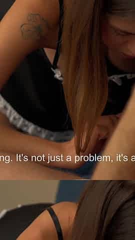 Come Closer, Don't Be Afraid": Prank Stepsister. Fucking a Tight Pussy - Behind the Scnes