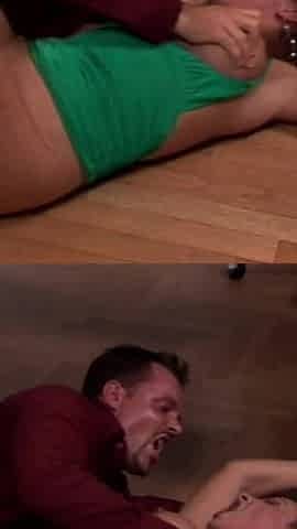 Devil Wears High Heels Red Stocking Foot Tease