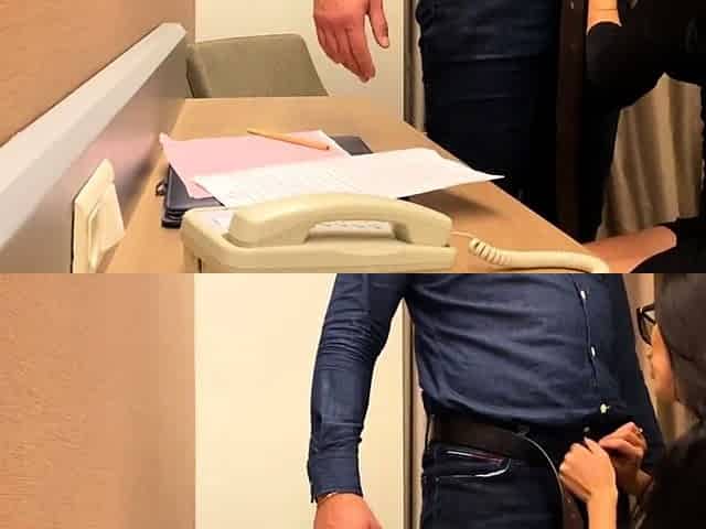 Boss fucks his big-assed secretary at work again!