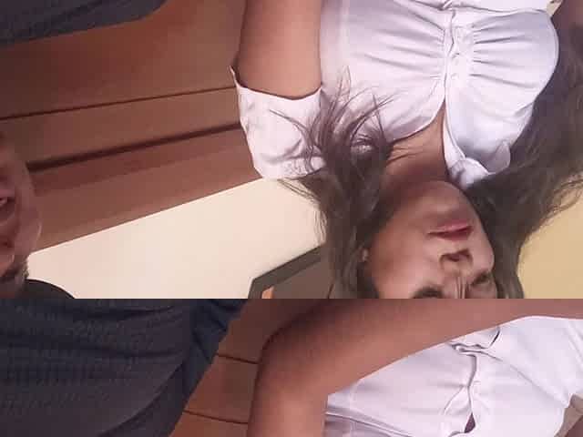 Secretary Feels Guilty for Being Unfaithful to Her Boyfriend, She Thinks About It a Lot but Keeps Fucking Me