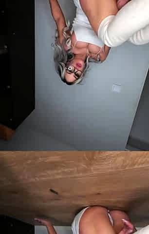 Big boobs milf masturbates with her dildo