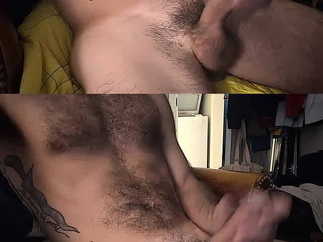 Edging my weenie until I shoot cum everywhere