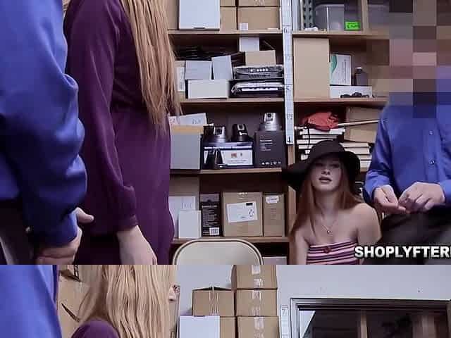 Watches As The Studs Bangs Her Stepmom With Scarlett Snow