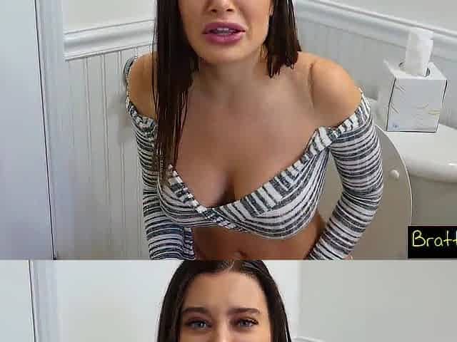 BrattySis - Lana Rhoades Large Booty Bouncing On My Ramrod S5 E2