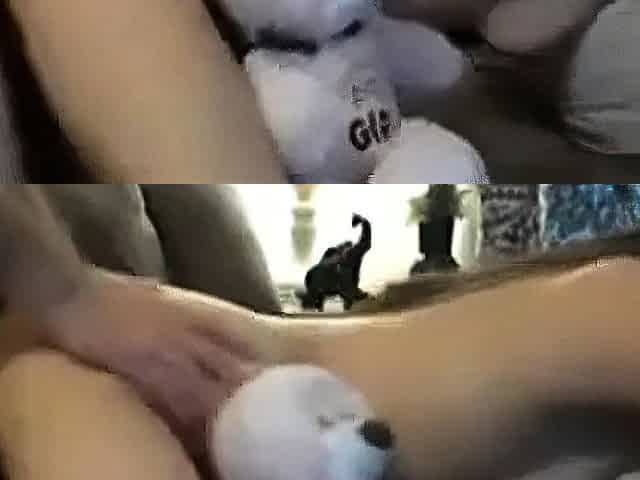Daddy's Amateur Facial on Webcam