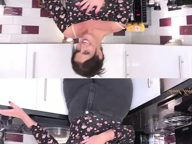Montse Swinger Gettin' Frisky In The Kitchen