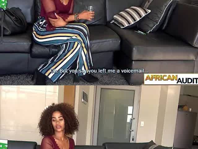 Black beauty drank large penis and hottie enjoyed coarse interracial sex