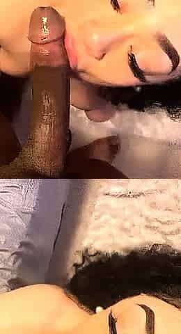 Wockesha Homemade BBC Blowjob POV