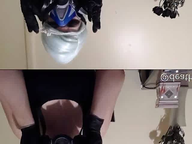 In Mask and Nylons